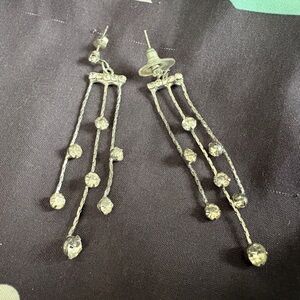 Elegant Silver Dangle Earrings
